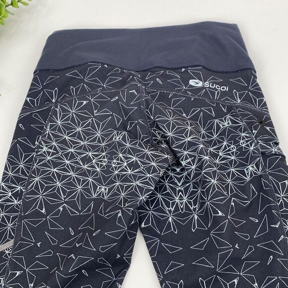 Sugoi Ignite Running Athletic Tights Leggings Coal Blue/ Ice Blue XS - Picture 6 of 11